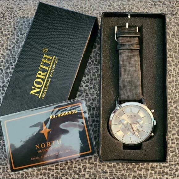 Mens Watches NORTH Brand Luxury Casual Military Qu - Picture 1 of 8